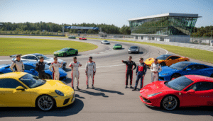 Freies Fahren im Autodrom Most