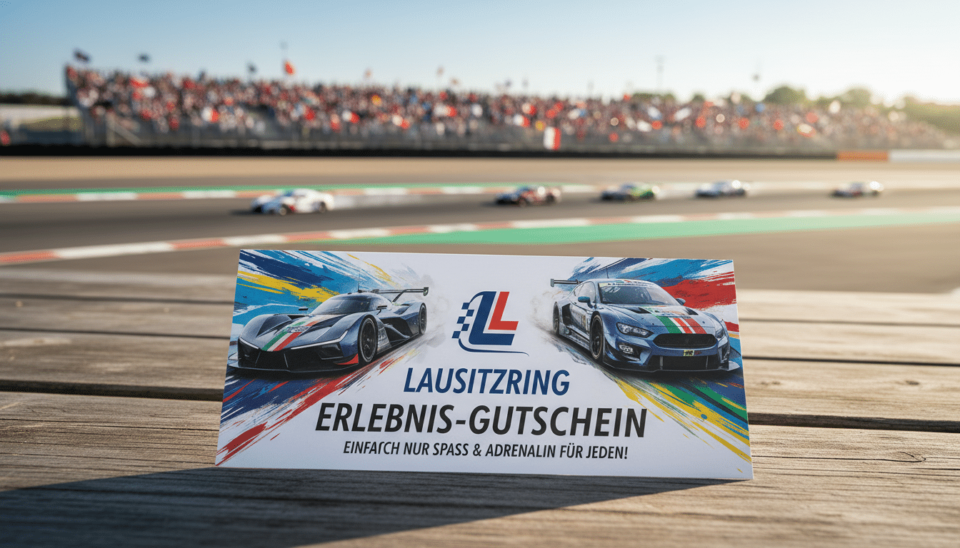 Geschenkidee: Lausitzring Gutschein für Rennfans